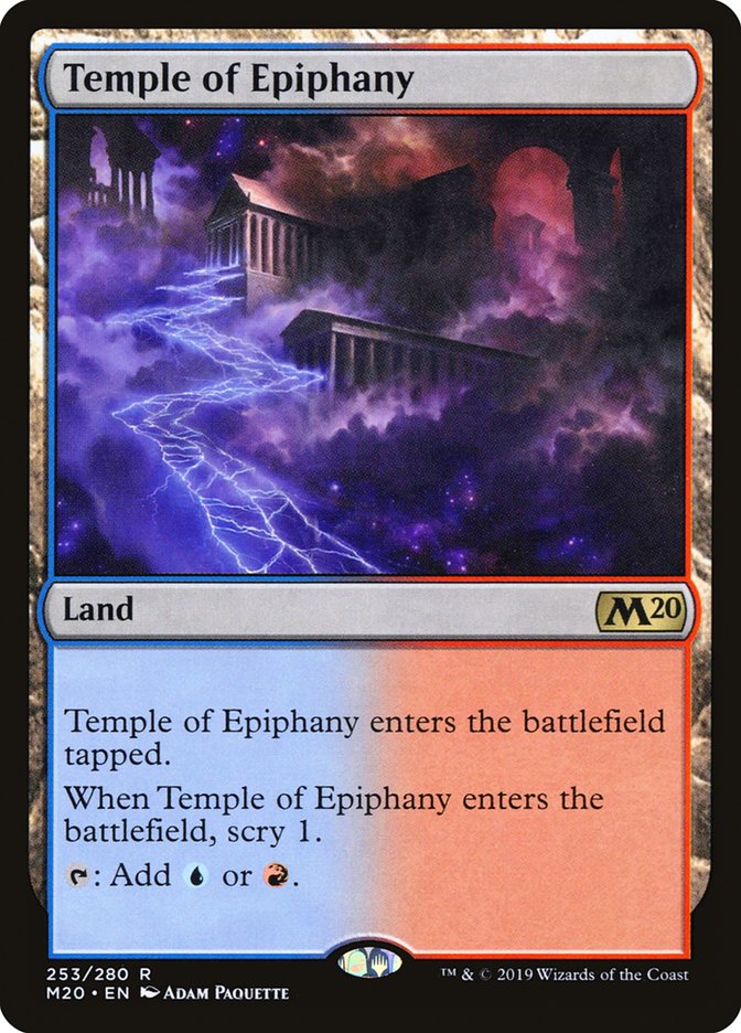 Temple of Epiphany [Core Set 2020] | Local Legends