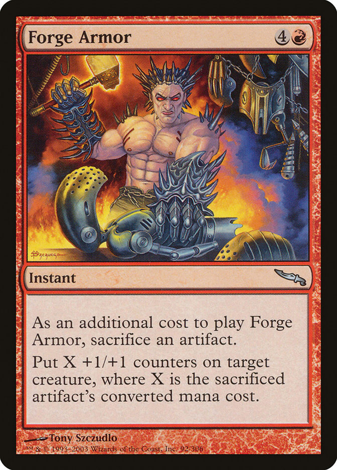 Forge Armor [Mirrodin] | Local Legends