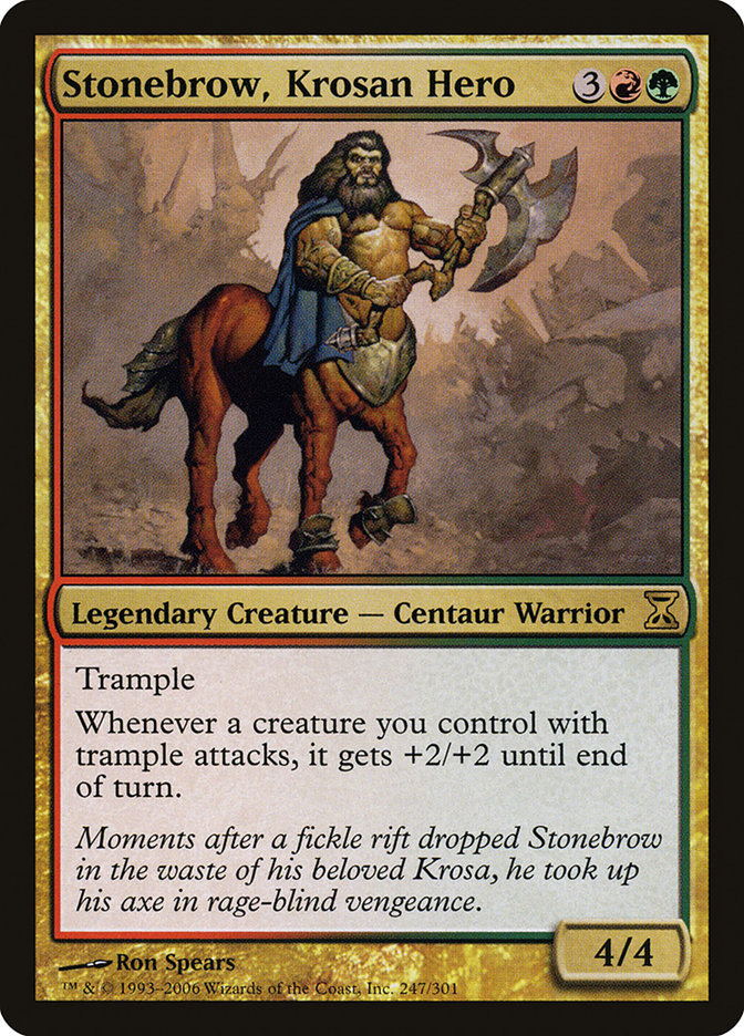 Stonebrow, Krosan Hero [Time Spiral] | Local Legends