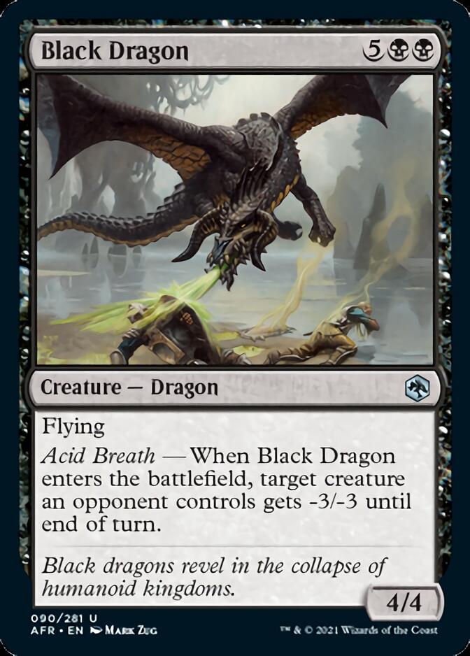 Black Dragon [Dungeons & Dragons: Adventures in the Forgotten Realms] | Local Legends