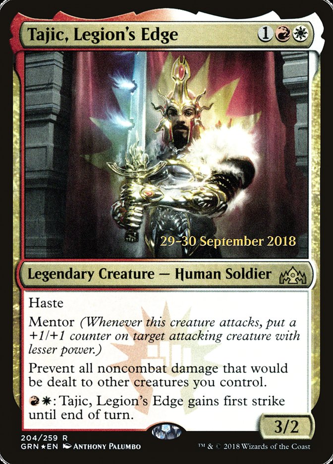 Tajic, Legion's Edge [Guilds of Ravnica Prerelease Promos] | Local Legends