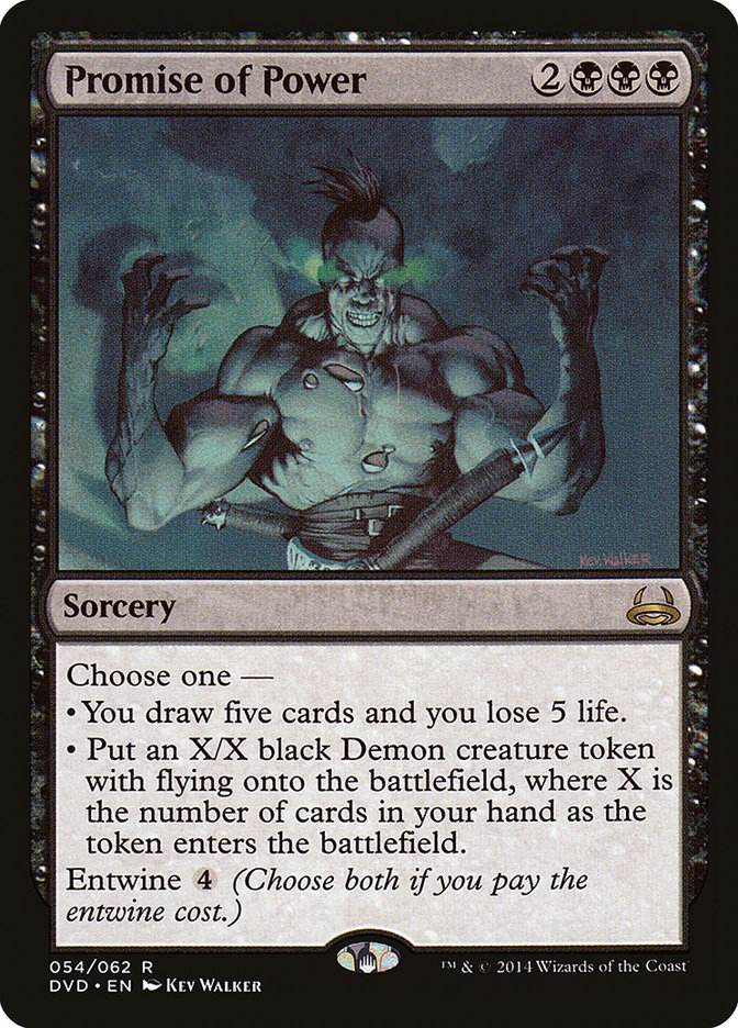 Promise of Power (Divine vs. Demonic) [Duel Decks Anthology] | Local Legends