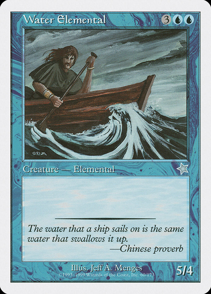 Water Elemental [Starter 1999] | Golgari Games