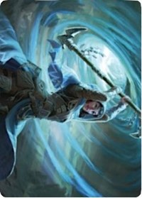 Sea Gate Stormcaller Art Card [Zendikar Rising Art Series] | Golgari Games