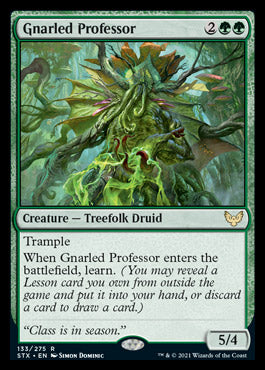 Gnarled Professor [Strixhaven: School of Mages] | Golgari Games