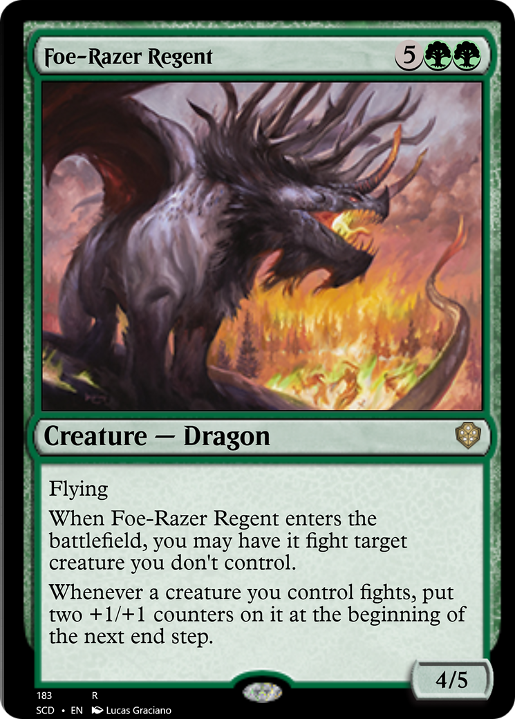 Foe-Razer Regent [Starter Commander Decks] | Local Legends