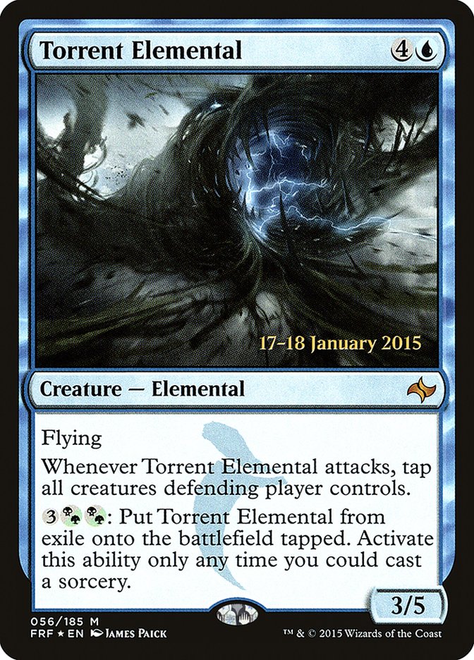 Torrent Elemental [Fate Reforged Prerelease Promos] | Local Legends