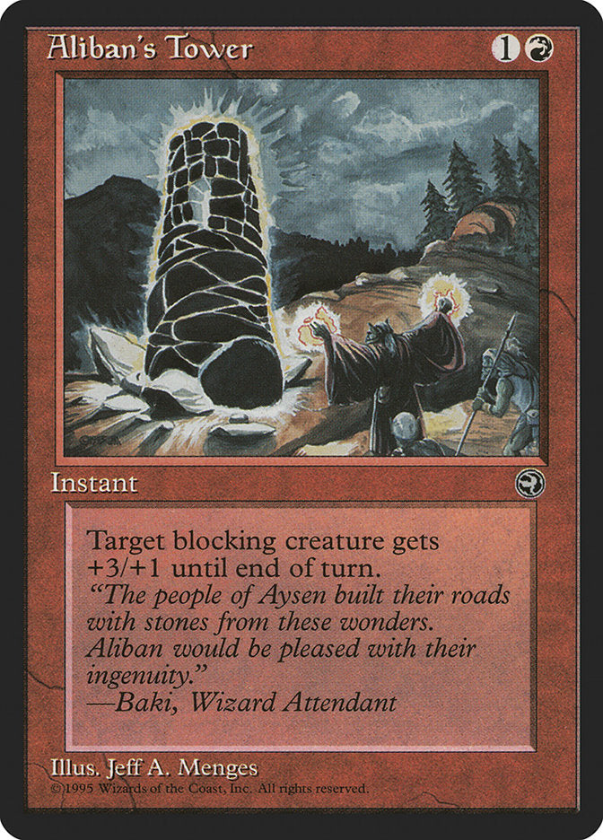 Aliban's Tower (Baki Flavor Text) [Homelands] | Local Legends