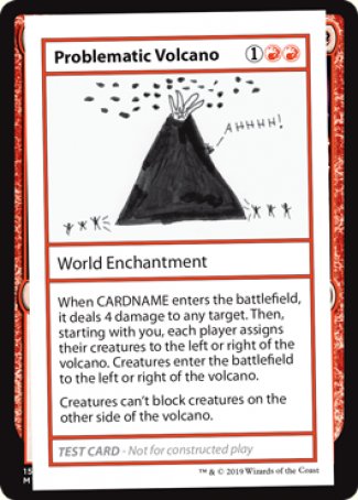 Problematic Volcano (2021 Edition) [Mystery Booster Playtest Cards] | Golgari Games