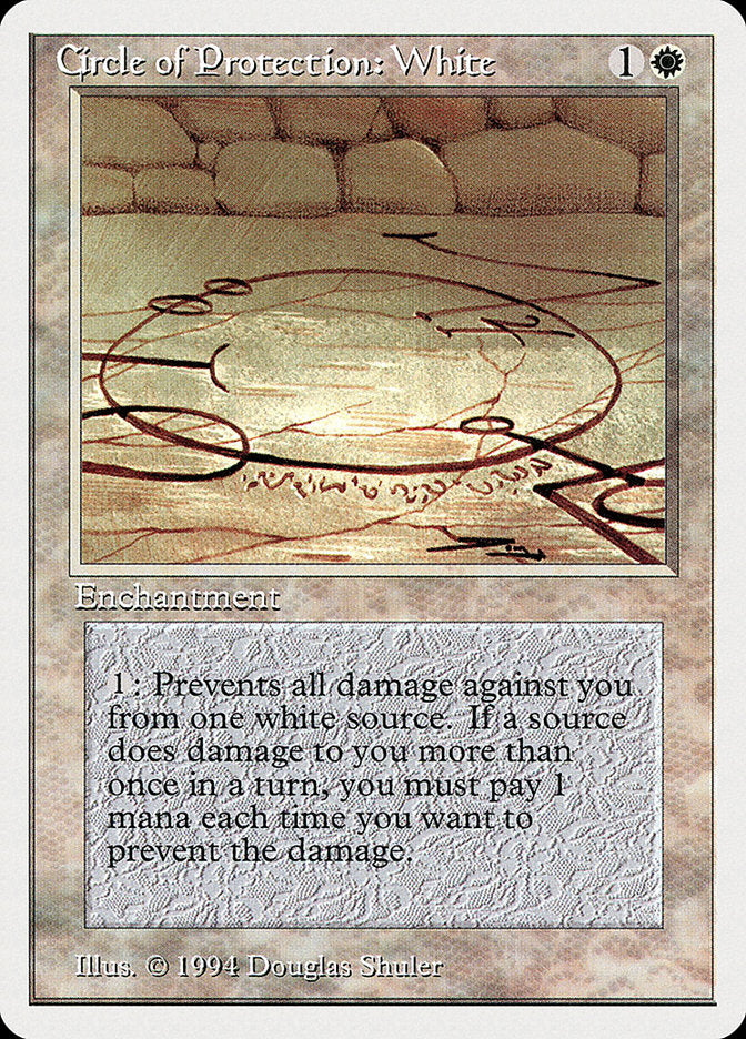 Circle of Protection: White [Summer Magic / Edgar] | Local Legends