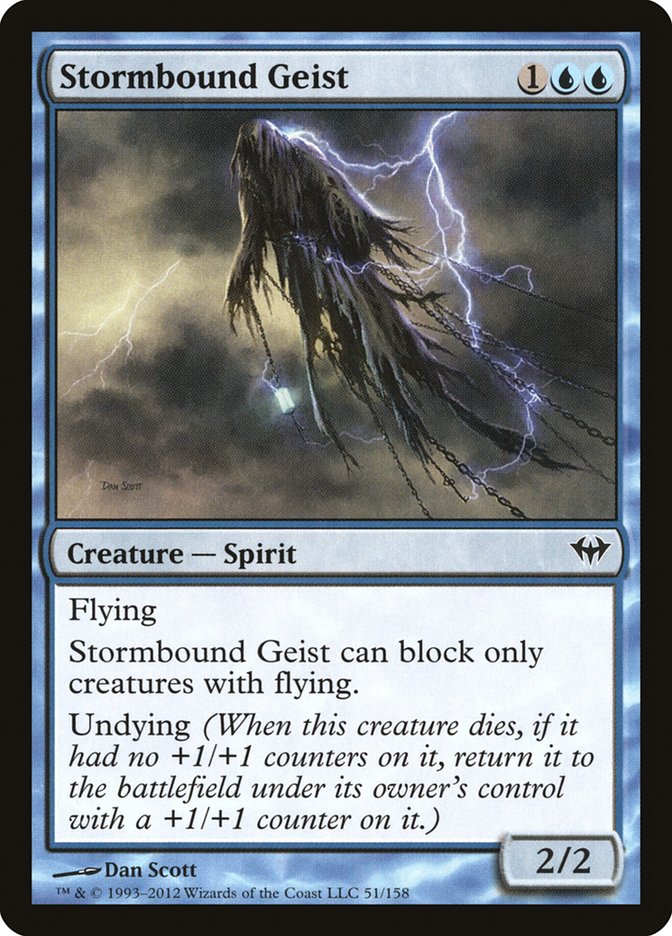 Stormbound Geist [Dark Ascension] | Golgari Games