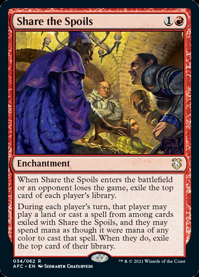 Share the Spoils [Dungeons & Dragons: Adventures in the Forgotten Realms Commander] | Local Legends