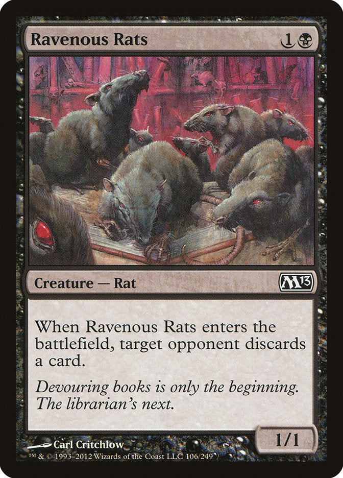 Ravenous Rats [Magic 2013] | Golgari Games