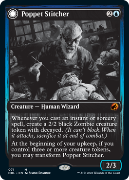 Poppet Stitcher // Poppet Factory [Innistrad: Double Feature] | Local Legends