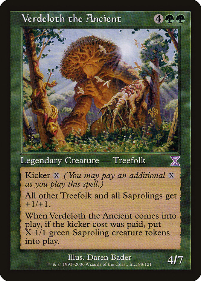 Verdeloth the Ancient [Time Spiral Timeshifted] | Golgari Games