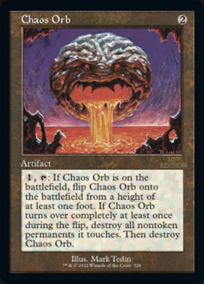 Chaos Orb (Retro) [30th Anniversary Edition] | Local Legends