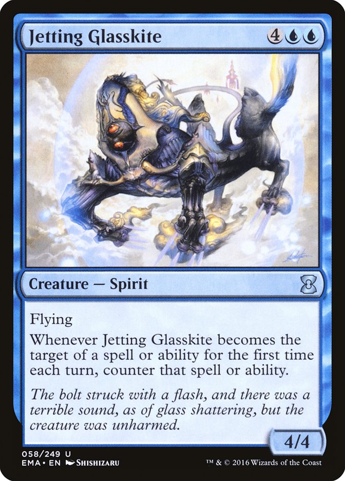 Jetting Glasskite [Eternal Masters] | Golgari Games