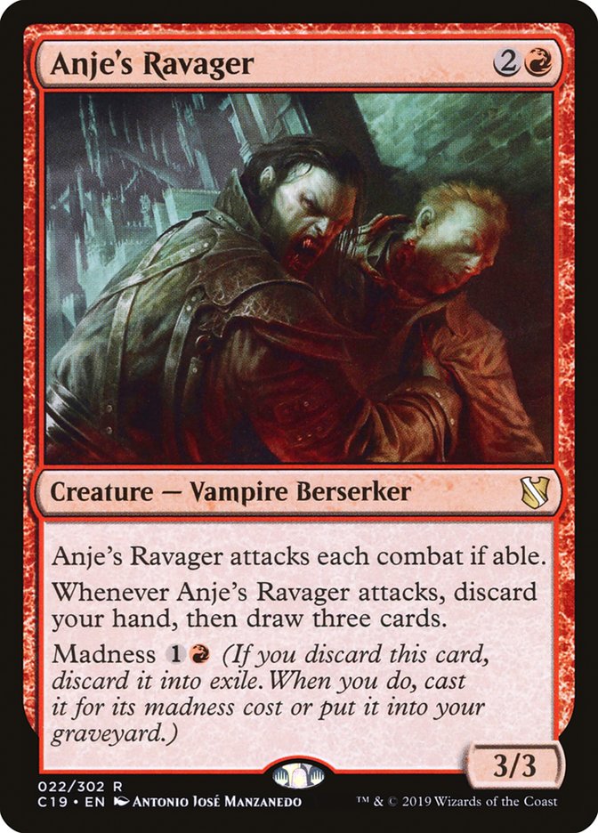 Anje's Ravager [Commander 2019] | Golgari Games