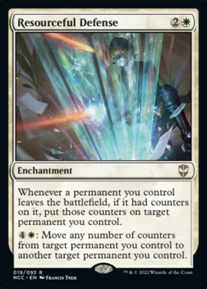 Resourceful Defense [Streets of New Capenna Commander] | Local Legends