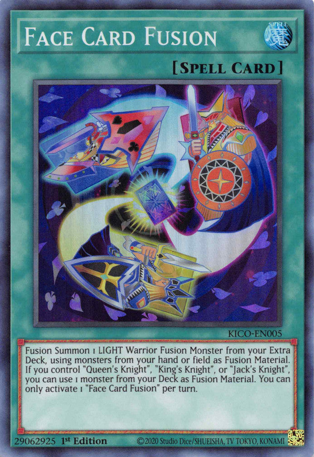 Face Card Fusion (Super Rare) [KICO-EN005] Super Rare | Local Legends