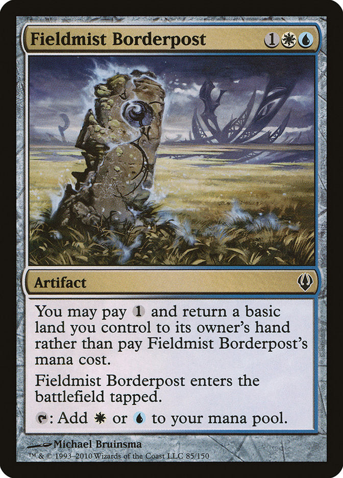 Fieldmist Borderpost [Archenemy] | Local Legends