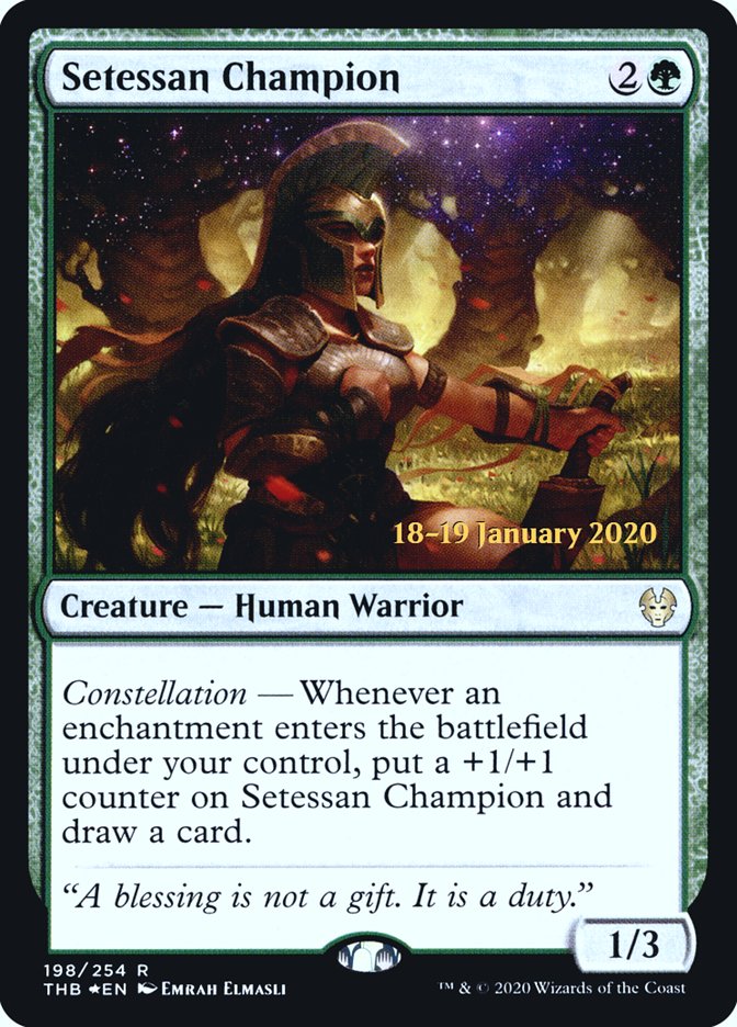 Setessan Champion [Theros Beyond Death Prerelease Promos] | Local Legends