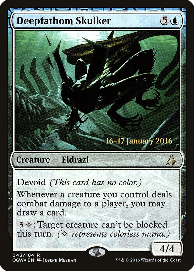 Deepfathom Skulker [Oath of the Gatewatch Prerelease Promos] | Local Legends