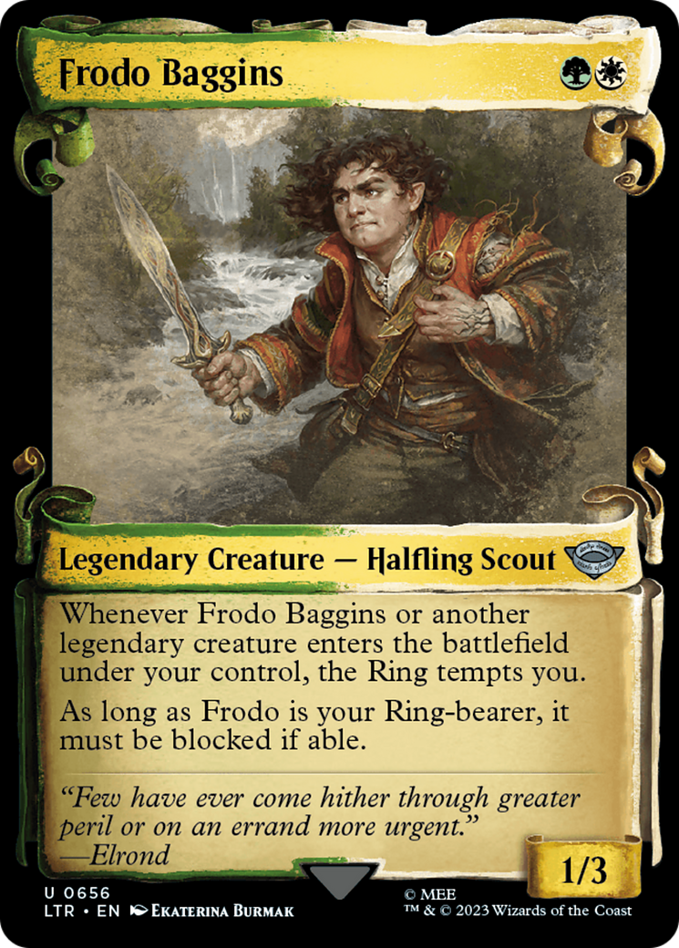 Frodo Baggins [The Lord of the Rings: Tales of Middle-Earth Showcase Scrolls] | Local Legends