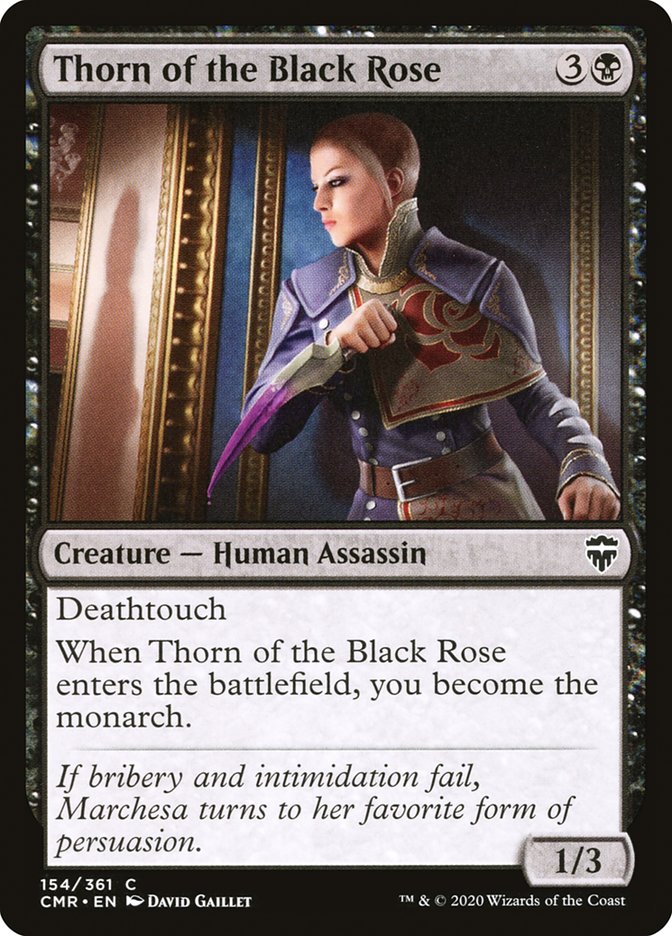 Thorn of the Black Rose [Commander Legends] | Golgari Games