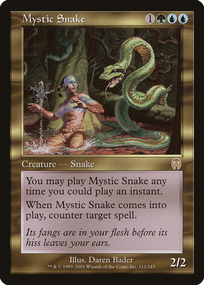 Mystic Snake [Apocalypse] | Golgari Games