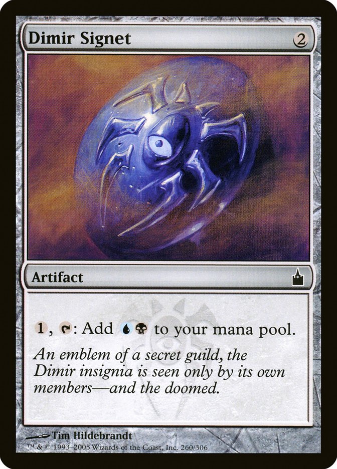 Dimir Signet [Ravnica: City of Guilds] | Local Legends