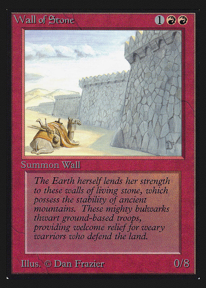 Wall of Stone [Collectors' Edition] | Golgari Games