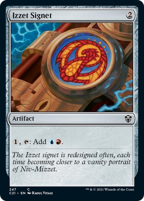Izzet Signet [Commander 2021] | Local Legends