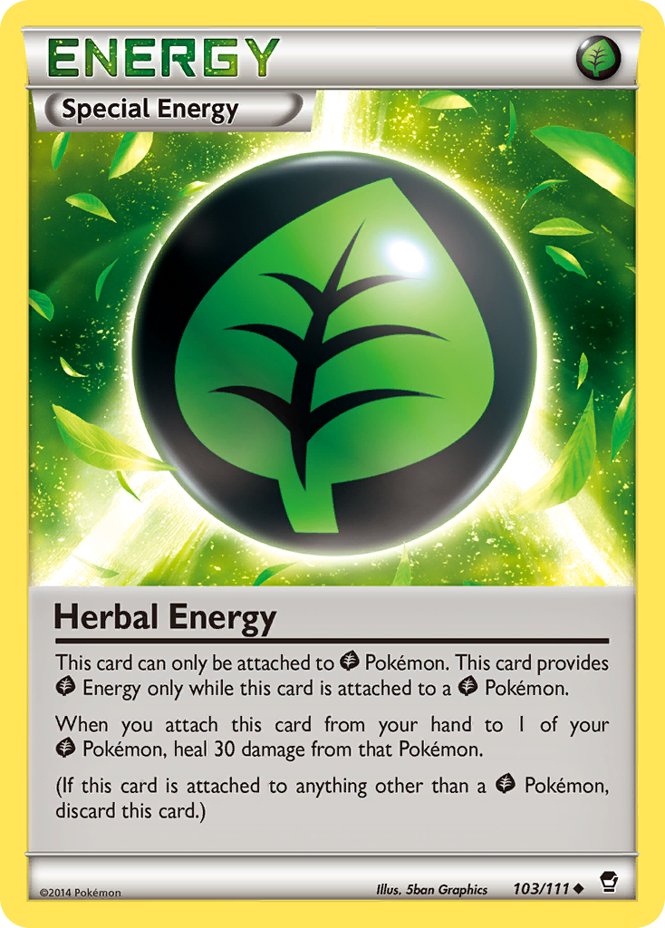 Herbal Energy (103/111) [XY: Furious Fists] | Golgari Games