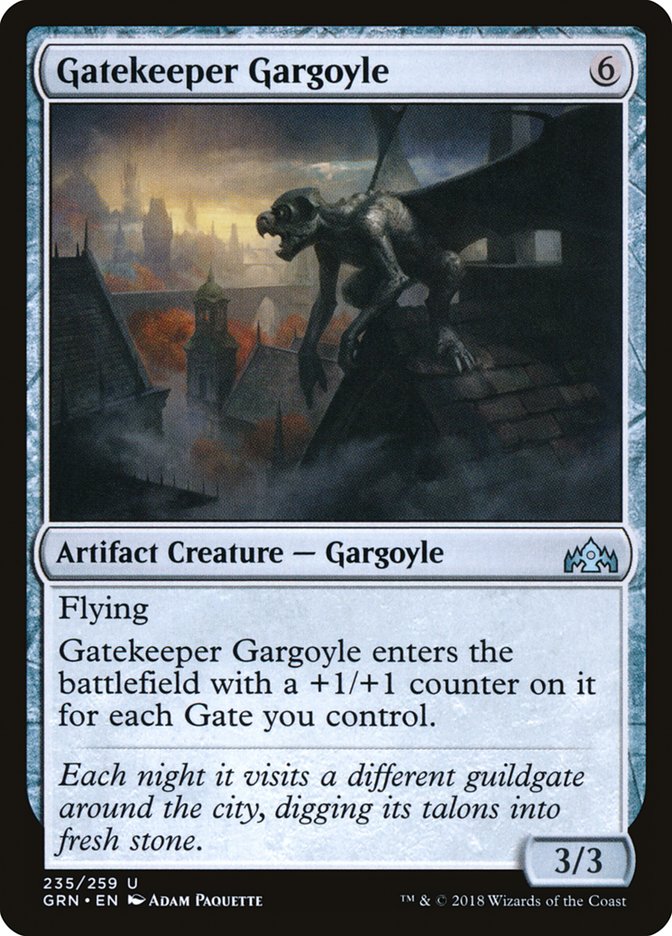 Gatekeeper Gargoyle [Guilds of Ravnica] | Golgari Games