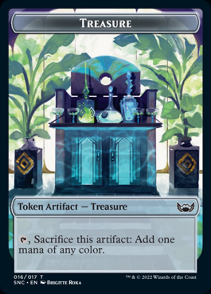 Treasure Token (016) [Streets of New Capenna Tokens] | Local Legends