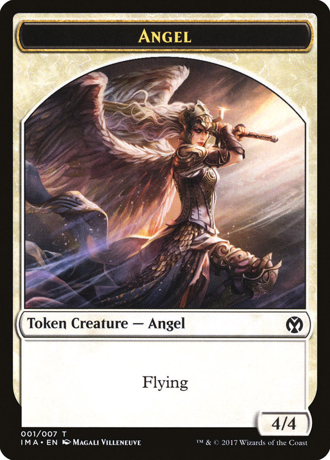 Angel Token [Iconic Masters Tokens] | Golgari Games