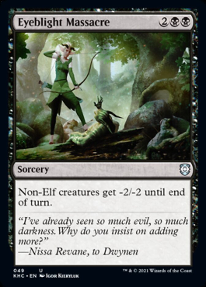 Eyeblight Massacre [Kaldheim Commander] | Local Legends