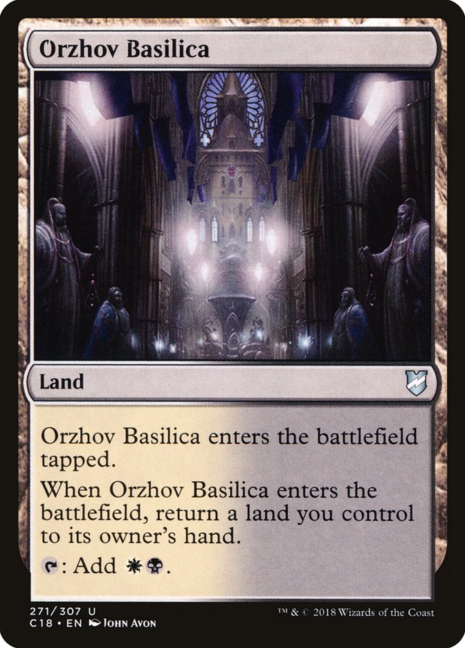 Orzhov Basilica [Commander 2018] | Local Legends