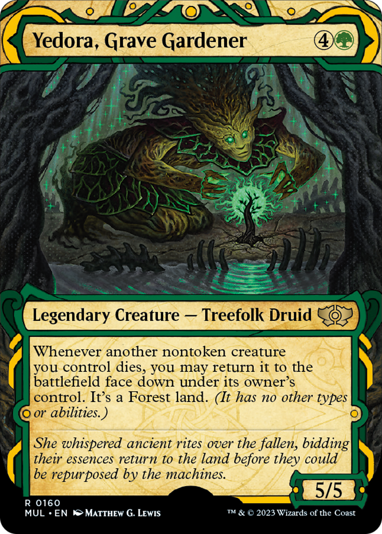 Yedora, Grave Gardener (Halo Foil) [Multiverse Legends] | Golgari Games