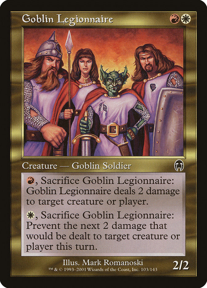 Goblin Legionnaire [Apocalypse] | Golgari Games