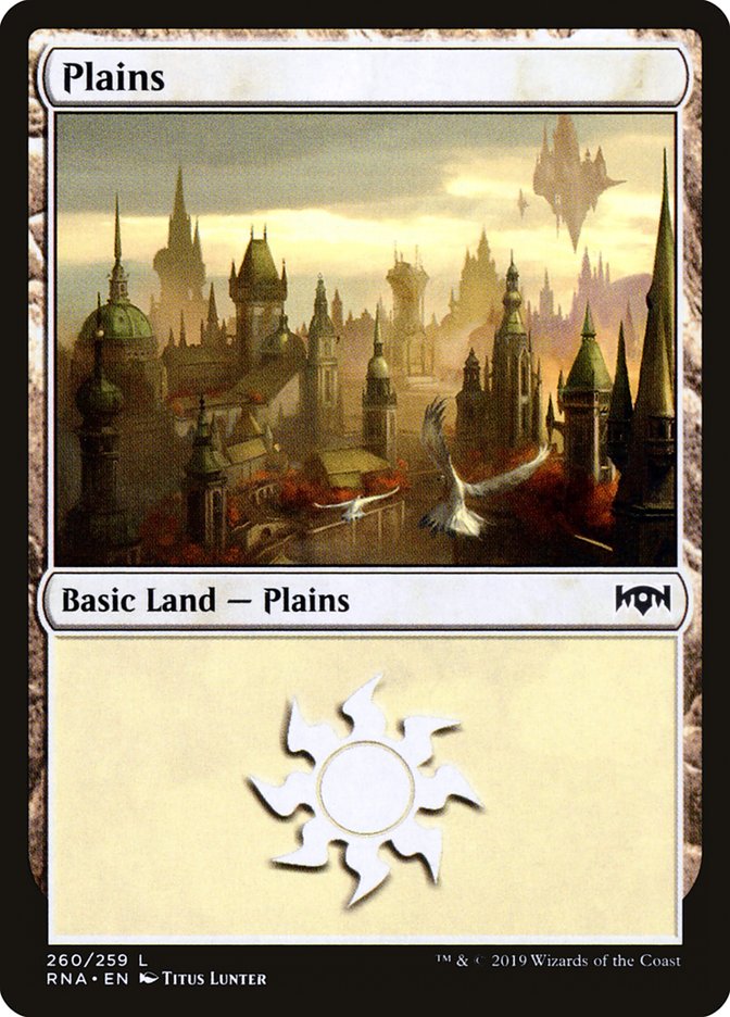 Plains (260) [Ravnica Allegiance] | Golgari Games