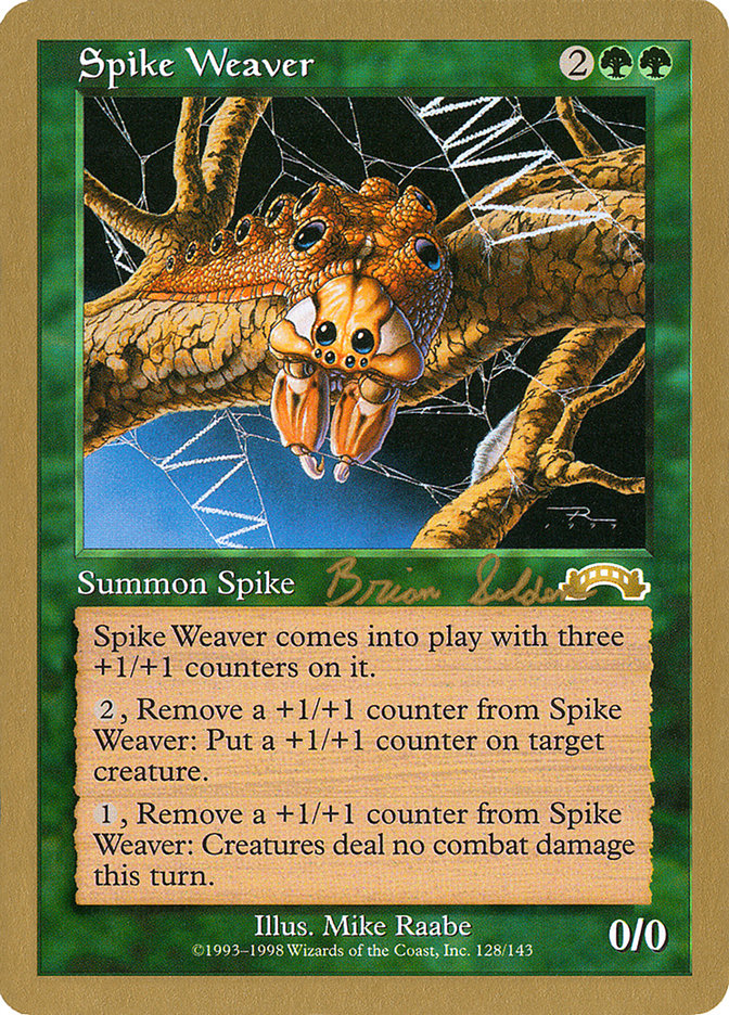 Spike Weaver (Brian Selden) [World Championship Decks 1998] | Golgari Games