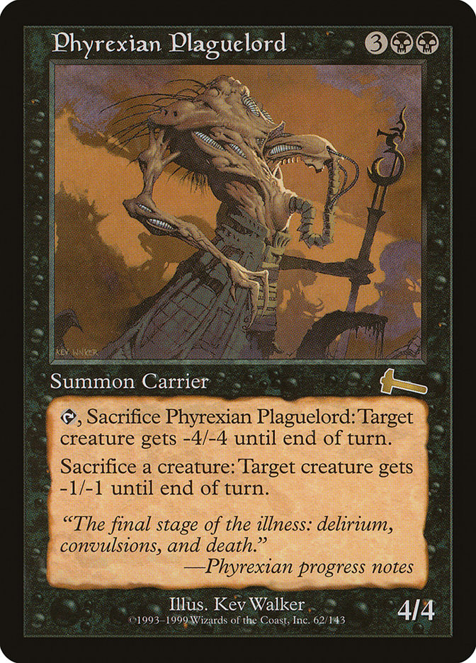 Phyrexian Plaguelord [Urza's Legacy] | Local Legends