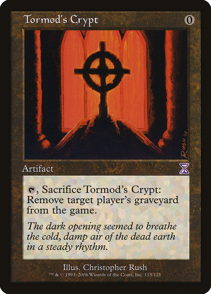 Tormod's Crypt [Time Spiral Timeshifted] | Golgari Games