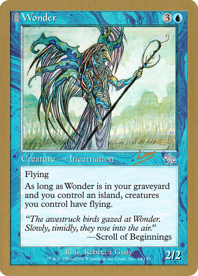 Wonder (Raphael Levy) [World Championship Decks 2002] | Golgari Games