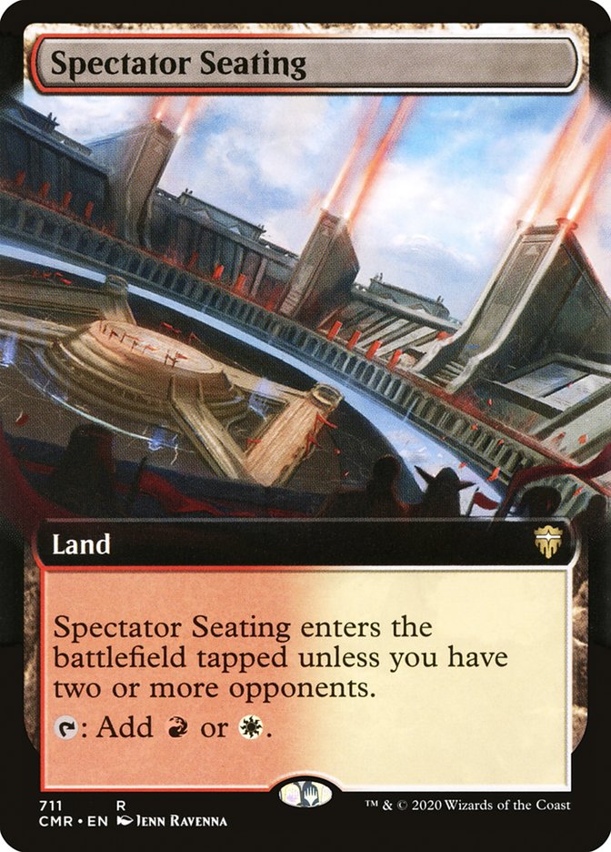 Spectator Seating (Extended Art) [Commander Legends] | Golgari Games