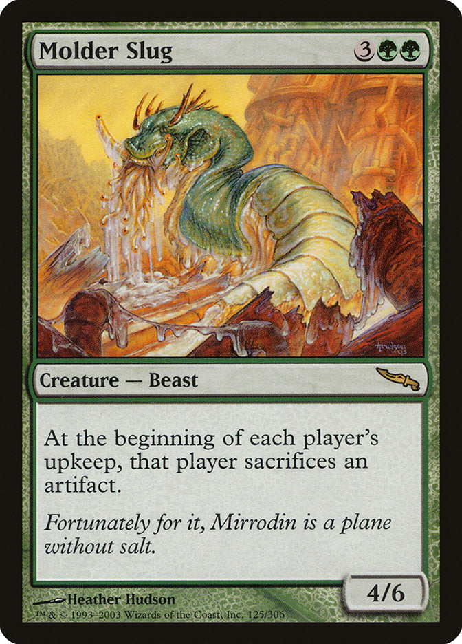 Molder Slug [Mirrodin] | Local Legends