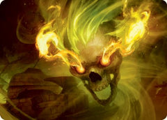 Flameskull Art Card [Dungeons & Dragons: Adventures in the Forgotten Realms Art Series] | Local Legends
