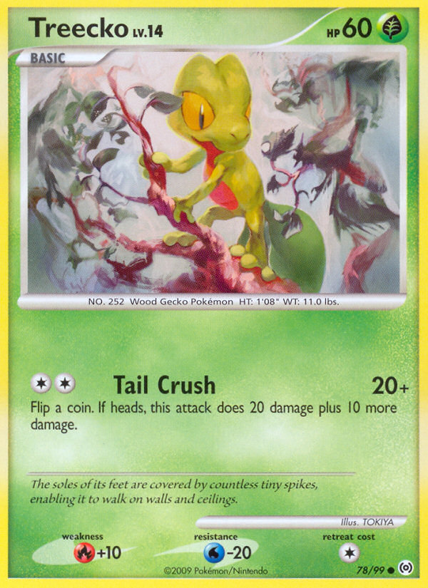 Treecko (78/99) [Platinum: Arceus] | Golgari Games